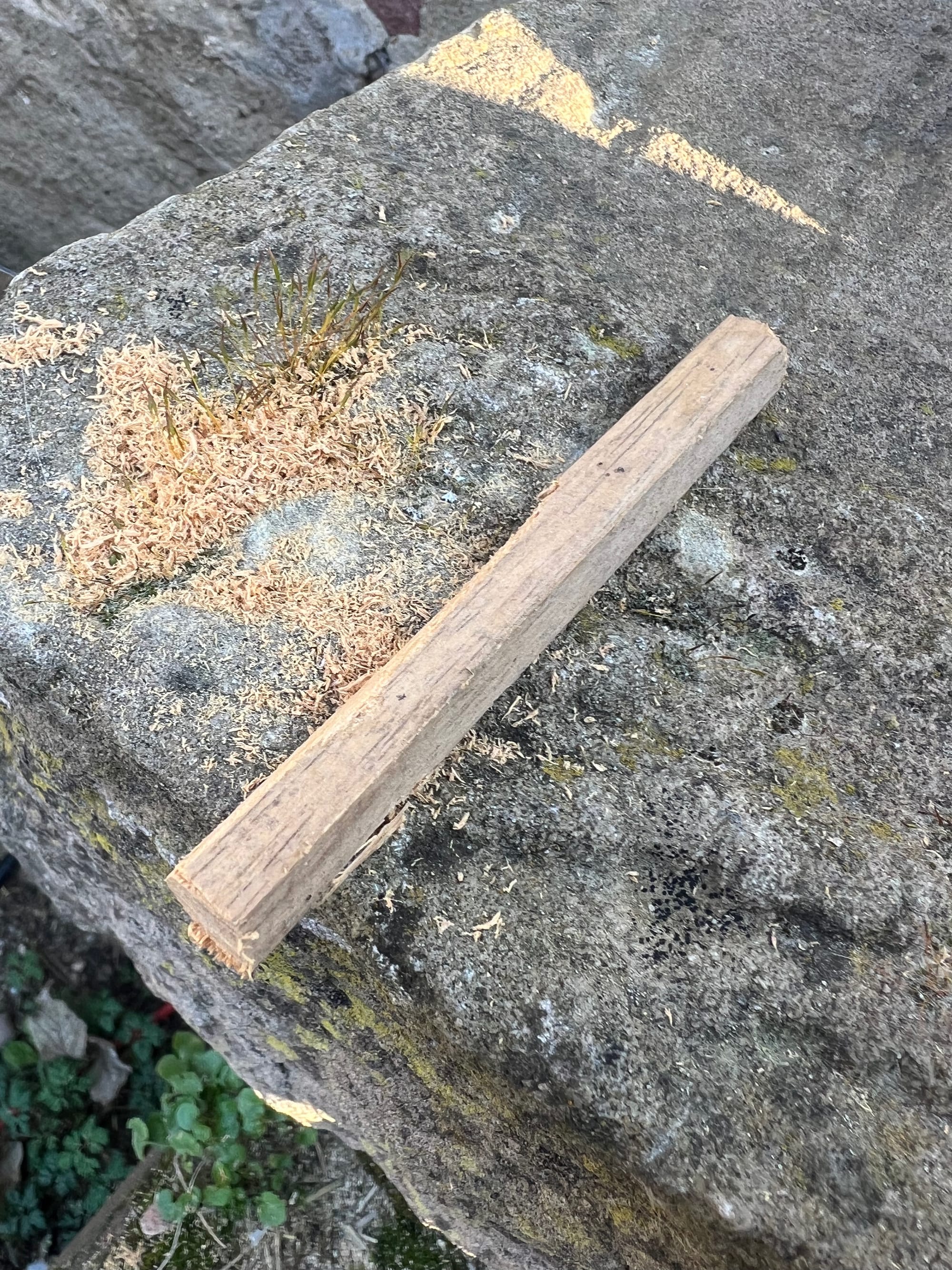 Garden Bench from Recycled Wood